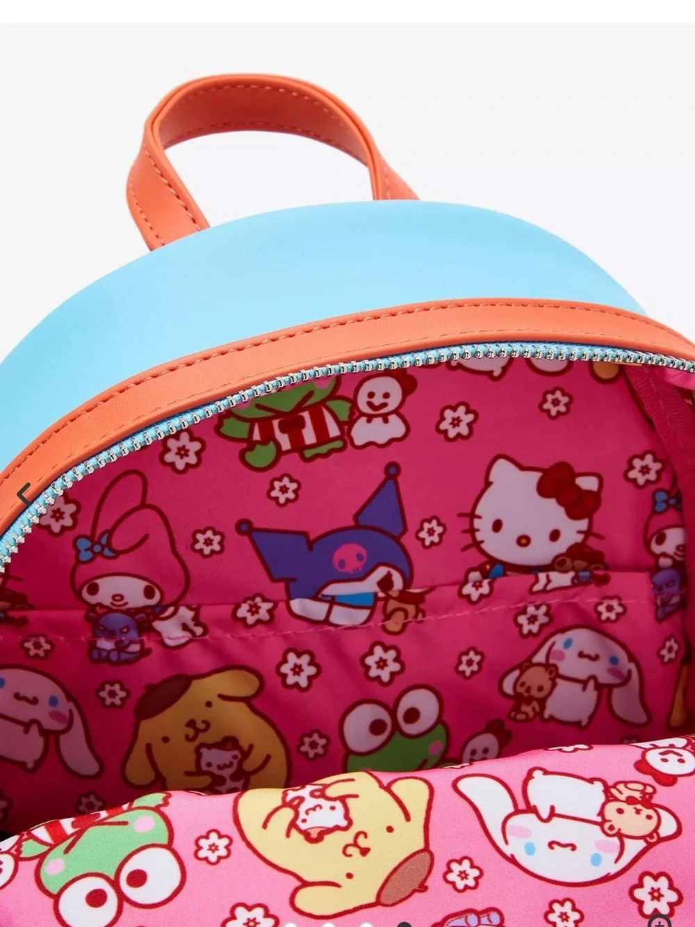 Loungefly Hello Kitty & Tiny Chum Teddy Bear Sherpa Appliqué Backpack NWT
